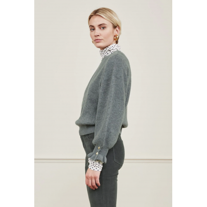 Stella Pullover | Stone Grey