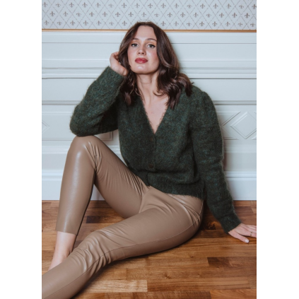 Birgitte Cardigan | Moss Green