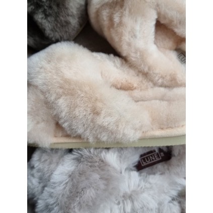 Slippers Cross | Beige