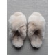 Slippers Cross | Beige