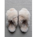 Slippers Cross | Beige