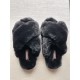Slippers Cross | Black