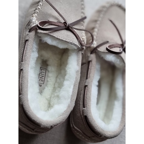 Lune 82 slipper| Beige