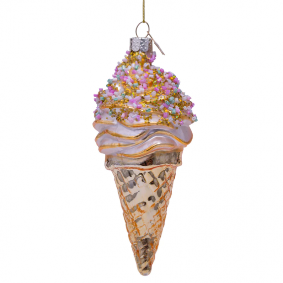 Ornament | Gold Ice Cream