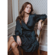 Ingrid Dress | Midnight Blue Multi