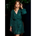 Ingrid Dress | Dark Emerald Green