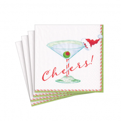 Servietter Cocktail&Cake | Christmas Cocktail Cheers