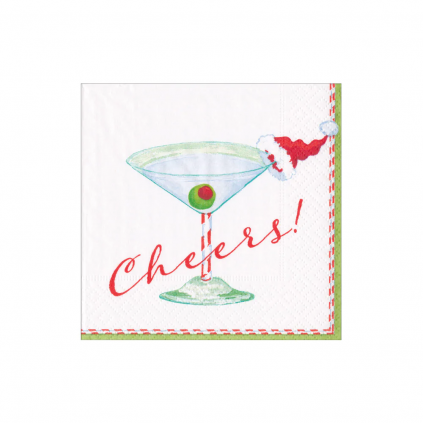 Servietter Cocktail&Cake | Christmas Cocktail Cheers
