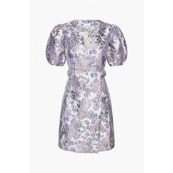 Neva Belt Dress | Lilac Mix