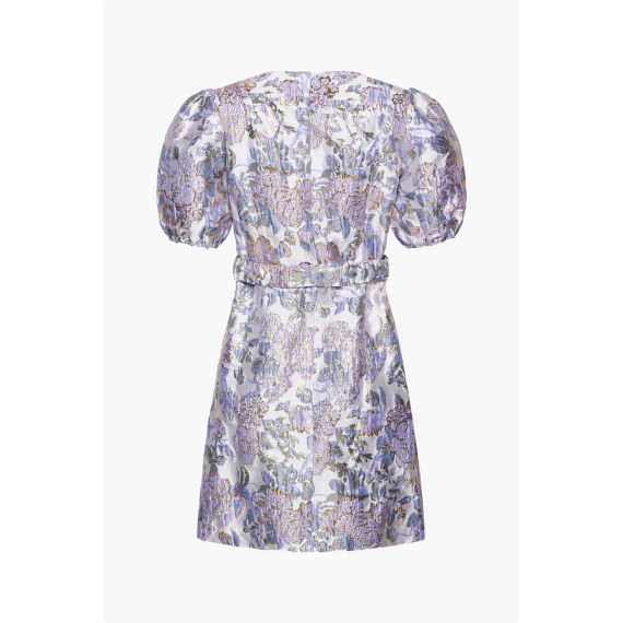 Neva Belt Dress | Lilac Mix