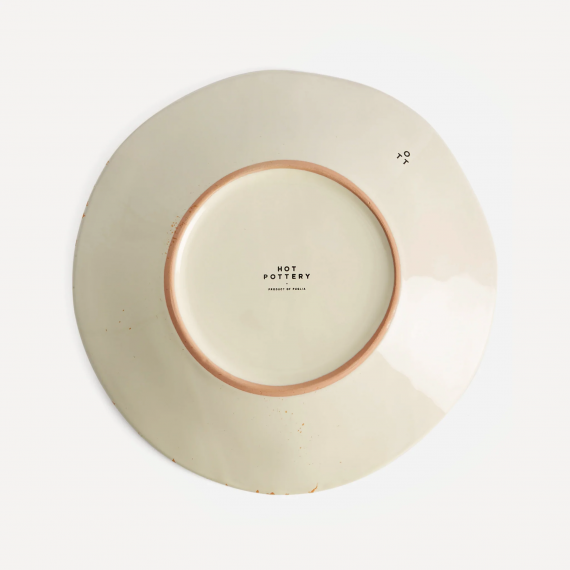 Shallow Serving Bowl | Burnt Orange