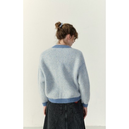 Vitow | Blue And White Melange