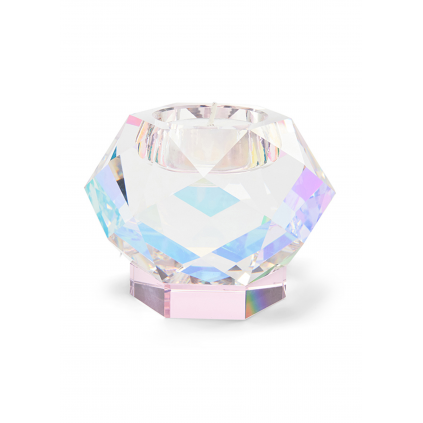 Glam Candle | Clear Pink