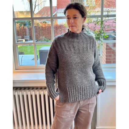 Bolette Knit | Dark Brown