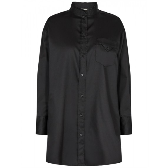 Isla Solid 60 skjorte | Black