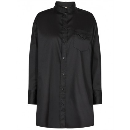 Isla Solid 60 skjorte | Black