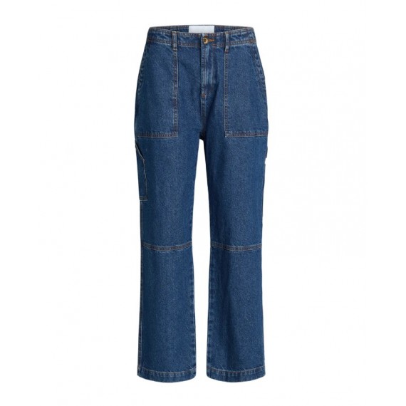 Louise Denim Pants Washed Denim | Denim Blue