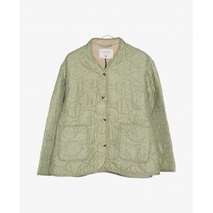 Quinn Quilted SILK Jacket | M/L | 141