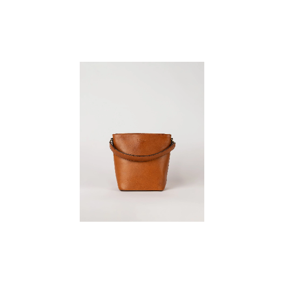 Bobbi Bucket Bag Midium | Classic Leather | Cognac