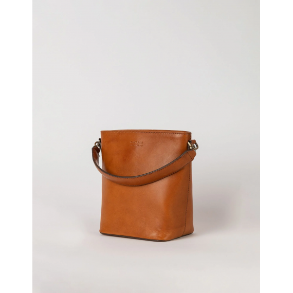 Bobbi Bucket Bag Midium | Classic Leather | Cognac