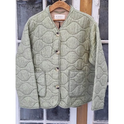 Quinn Quilted SILK Jacket | M/L | 141