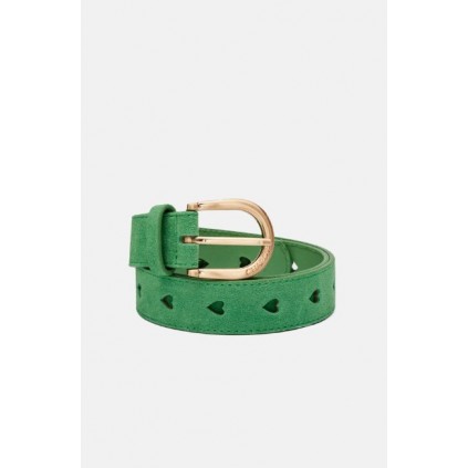 Cut it Out Heart Belt | Acapulco Green