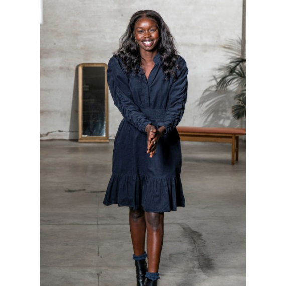 Billie Kord Dress | Midnight Blue