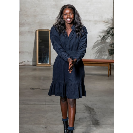 Billie Kord Dress | Midnight Blue