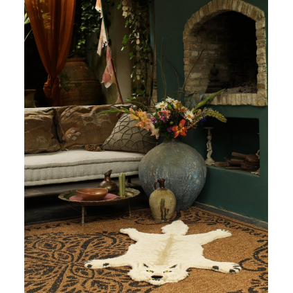 Woozy Wolf Rug | Small