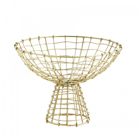 Iron basket w. stand | Liten