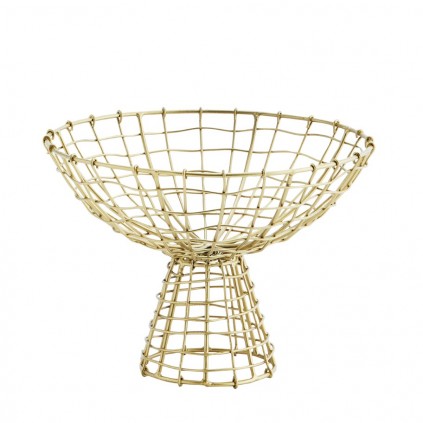 Iron basket w. stand | Liten