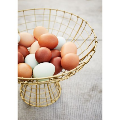 Iron basket w. stand | Liten