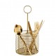 Iron cutlery holder