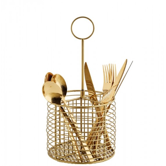 Iron cutlery holder