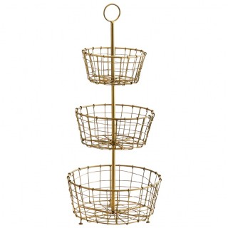 Iron etage baskets