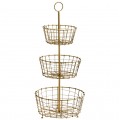 Iron etage baskets