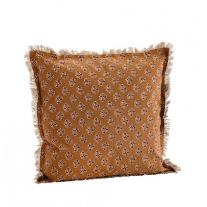 Putetrekk | Hazelnut, blue cream, 50x50