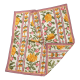 Tapis noir - Classical Yellow Flower Scarf brettet