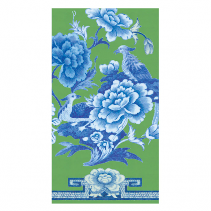 Servietter Buffet | Green and Blue Plate