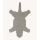 Snowy Leopard Rug | Large