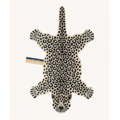 Snowy Leopard Rug | Large