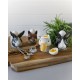 Dutch Rabbit Black & White | Egg Cup