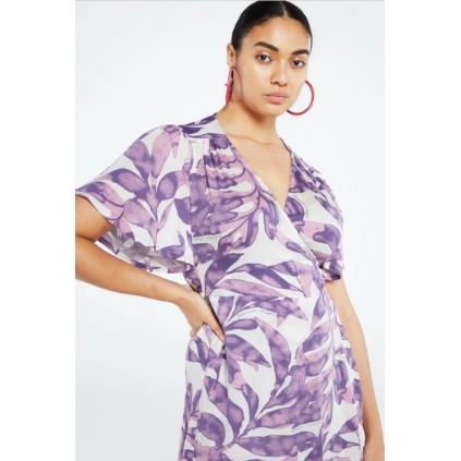 Archana Butterfly Dress Leaf Deluxe | Multi