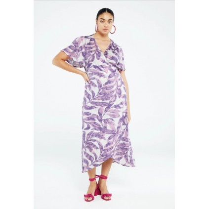 Archana Butterfly Dress Leaf Deluxe | Multi