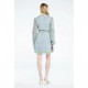 Adrienne Dress Cream White/Riad Blue | Multi