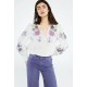 Caroline Top Cream White | Cream
