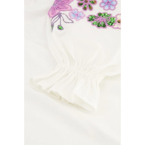 Caroline Top Cream White | Cream