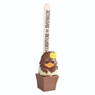 Hot chocolate spoon | Påskekylling