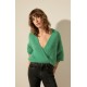 East Palm Tree Melange | Green EAST19A