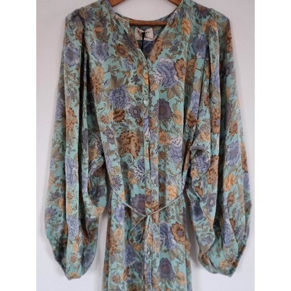 Varuna Silk Shirt Dress | 766